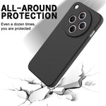 For Oppo Find X8 5G Liquid Silicone Case Phone Back Cover with Hand Strap