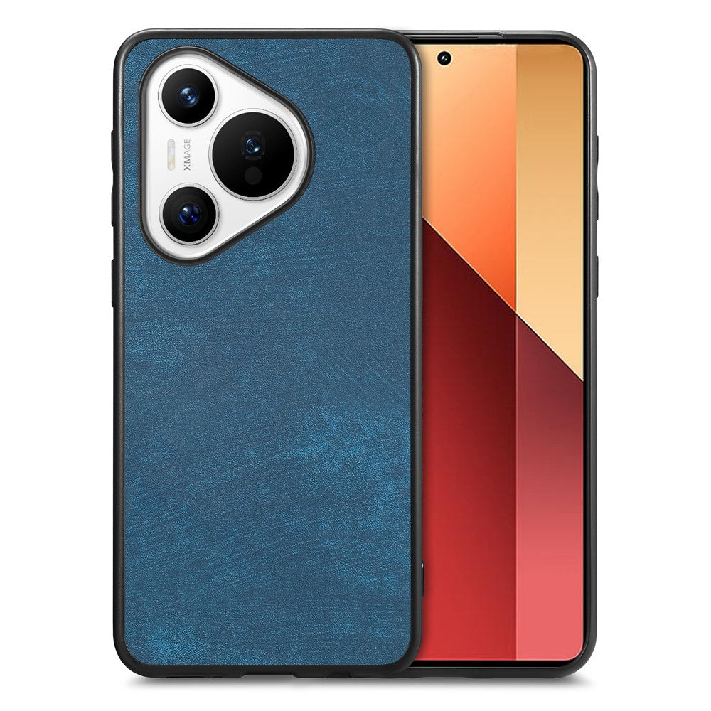 For Huawei Pura 70 Case Shockproof Slim Retro Leather Phone Back Cover