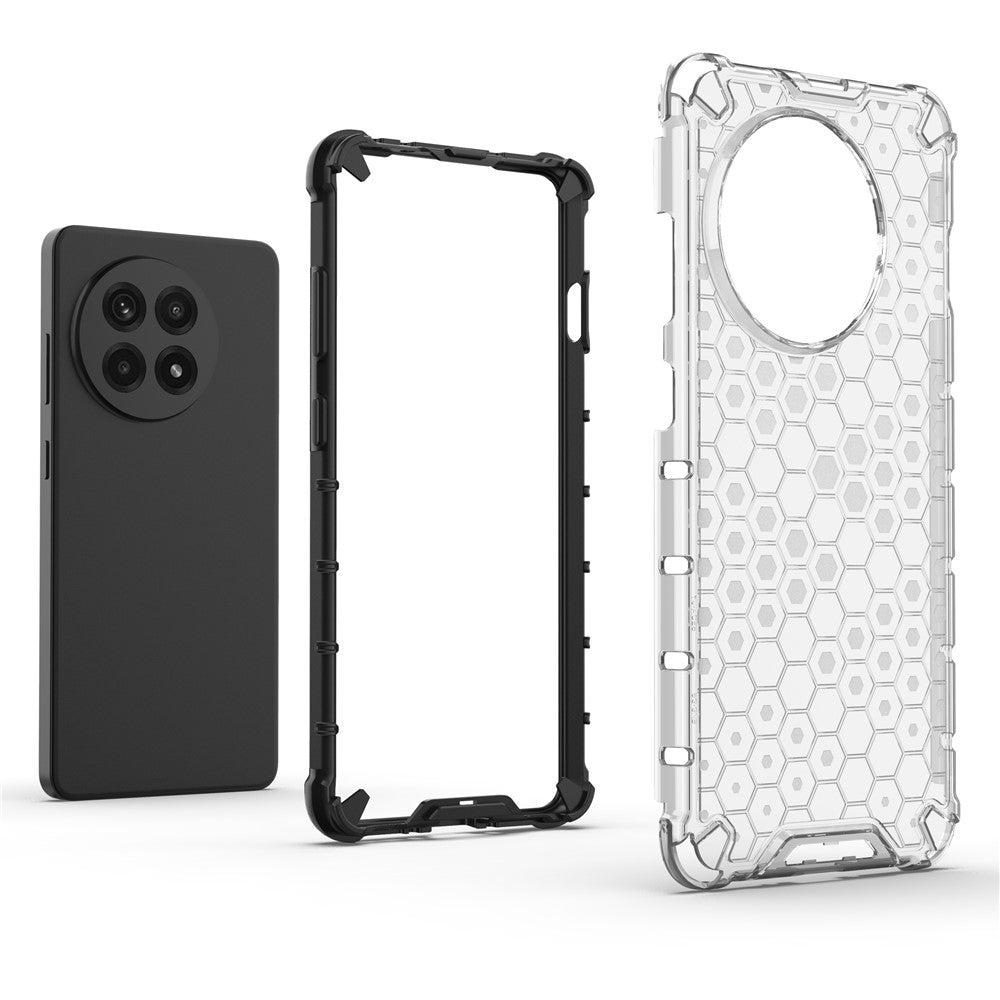 mobilskal för OnePlus 13R 5G / Ace 5 5G / Ace 5 Pro 5G bikakeformad PC + TPU-skal