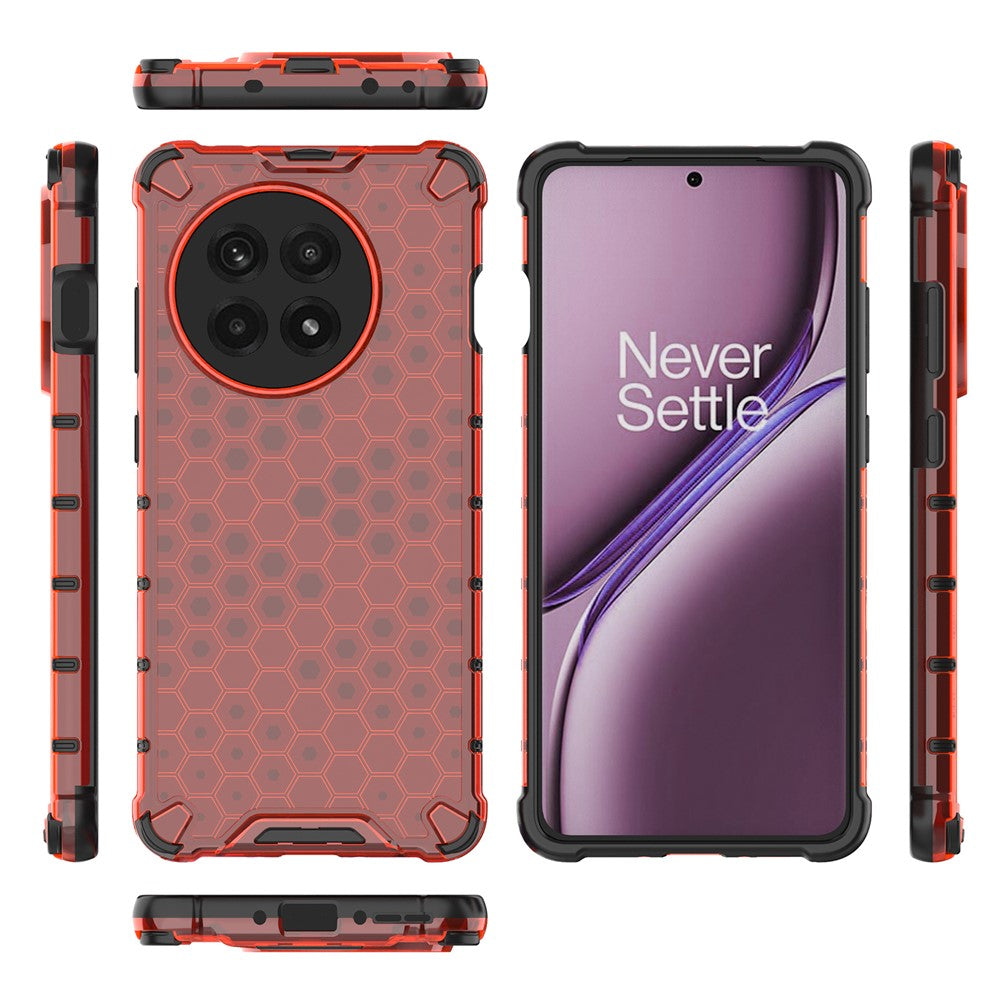 mobilskal för OnePlus 13R 5G / Ace 5 5G / Ace 5 Pro 5G bikakeformad PC + TPU-skal