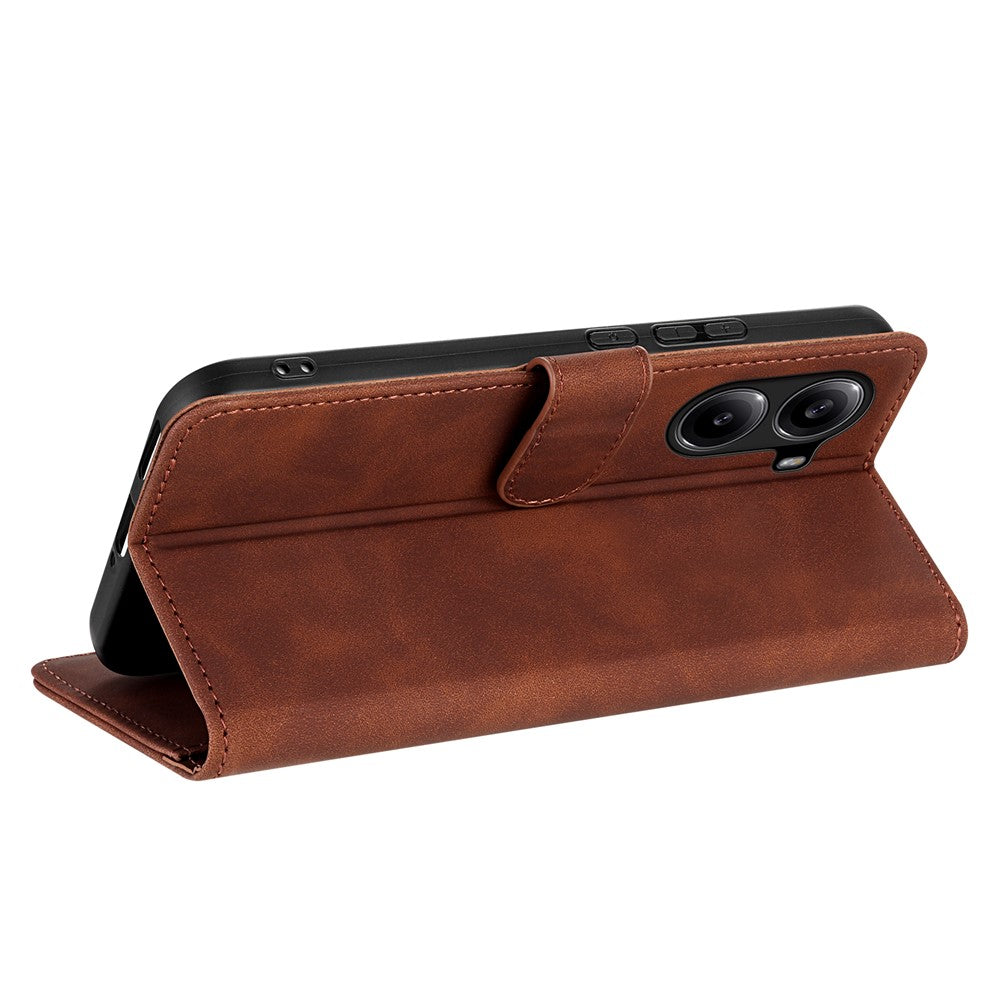 AZNS För Xiaomi Redmi Turbo 4 5G / Poco X7 Pro 5G Skal PU Läder Plånboksfodral