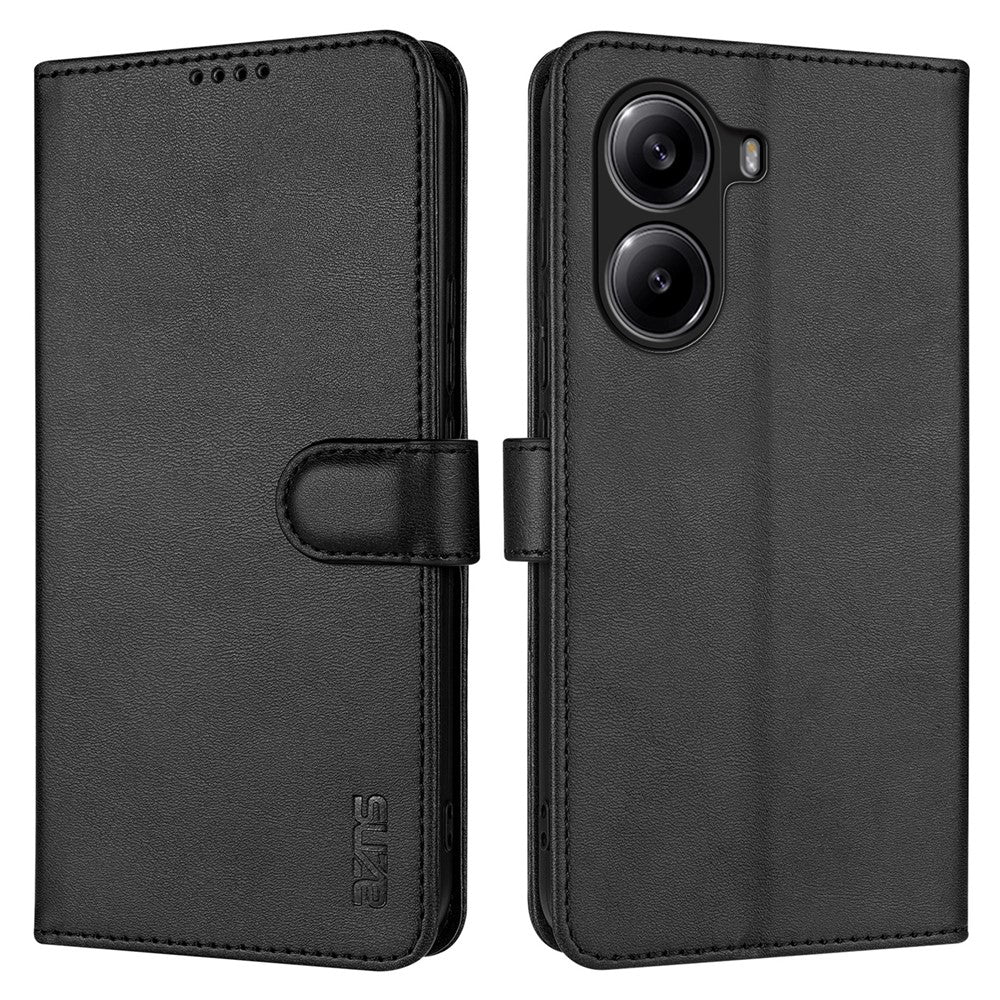 AZNS För Xiaomi Redmi Turbo 4 5G / Poco X7 Pro 5G Skal PU Läder Plånboksfodral