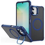 Samsung Galaxy A05 4G-skal med linsstativ Matt mobilbaksida Magnetiskt skal
