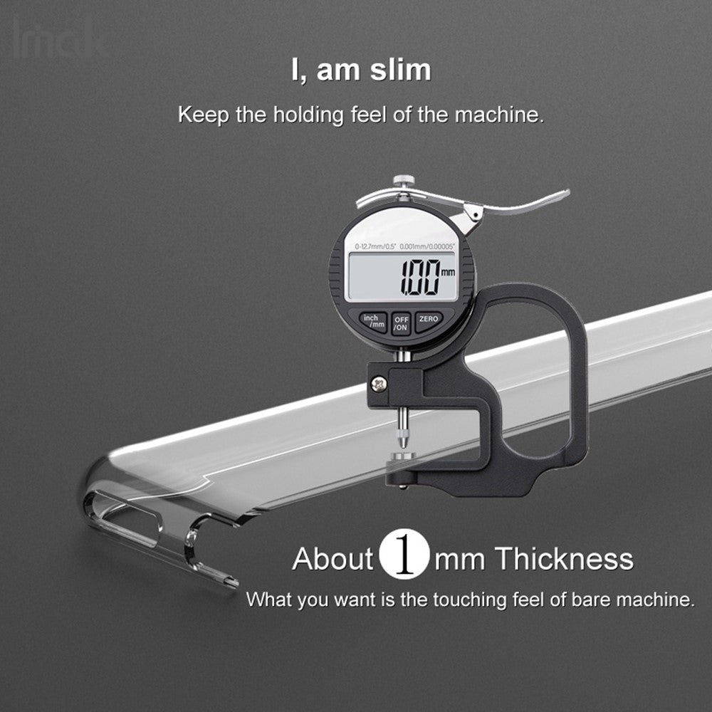 IMAK UX-5 Series Phone Cover for Xiaomi Poco M7 Pro 5G Case Shockproof TPU Clear Slim Back Shell