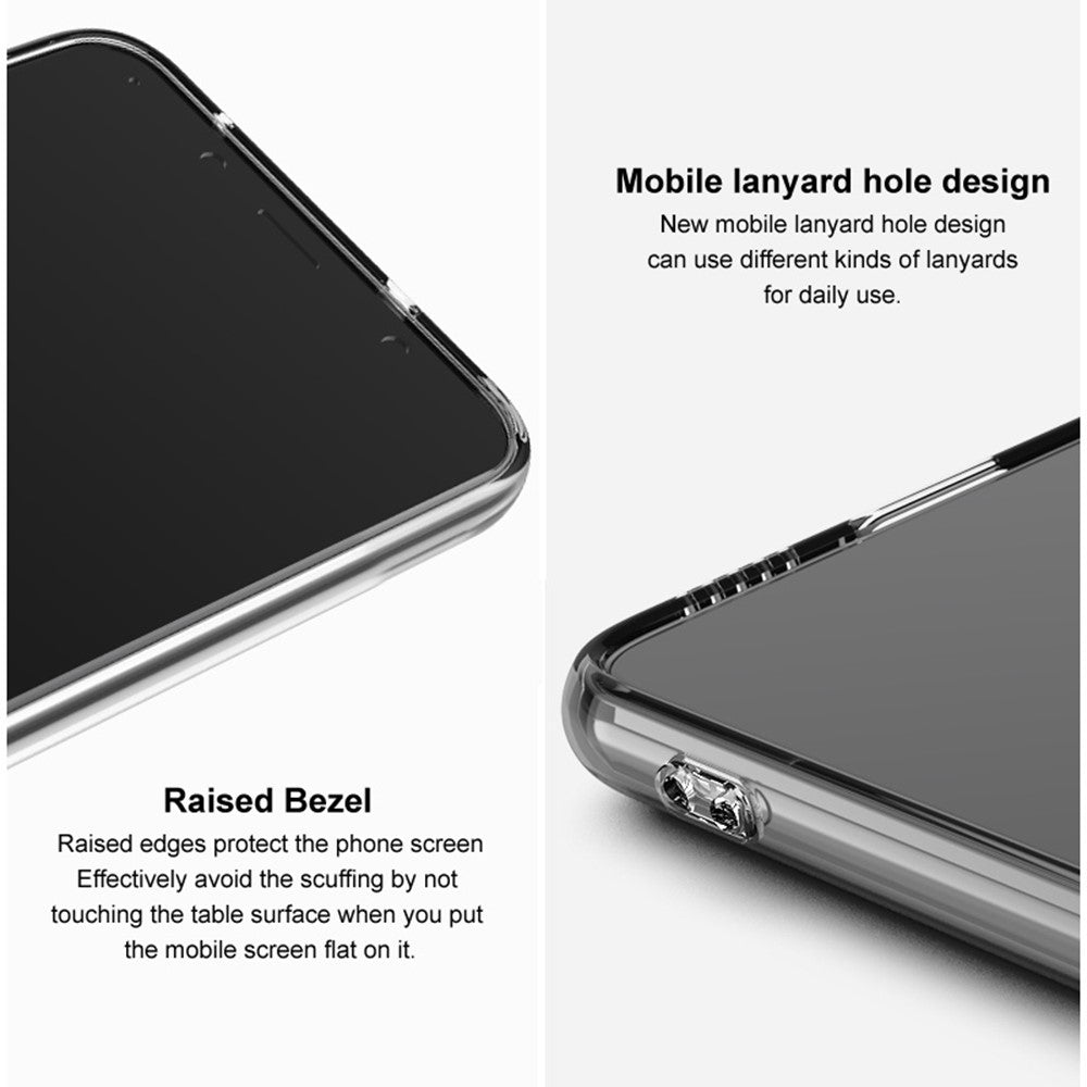 IMAK UX-5 Series Phone Cover for Xiaomi Poco M7 Pro 5G Case Shockproof TPU Clear Slim Back Shell
