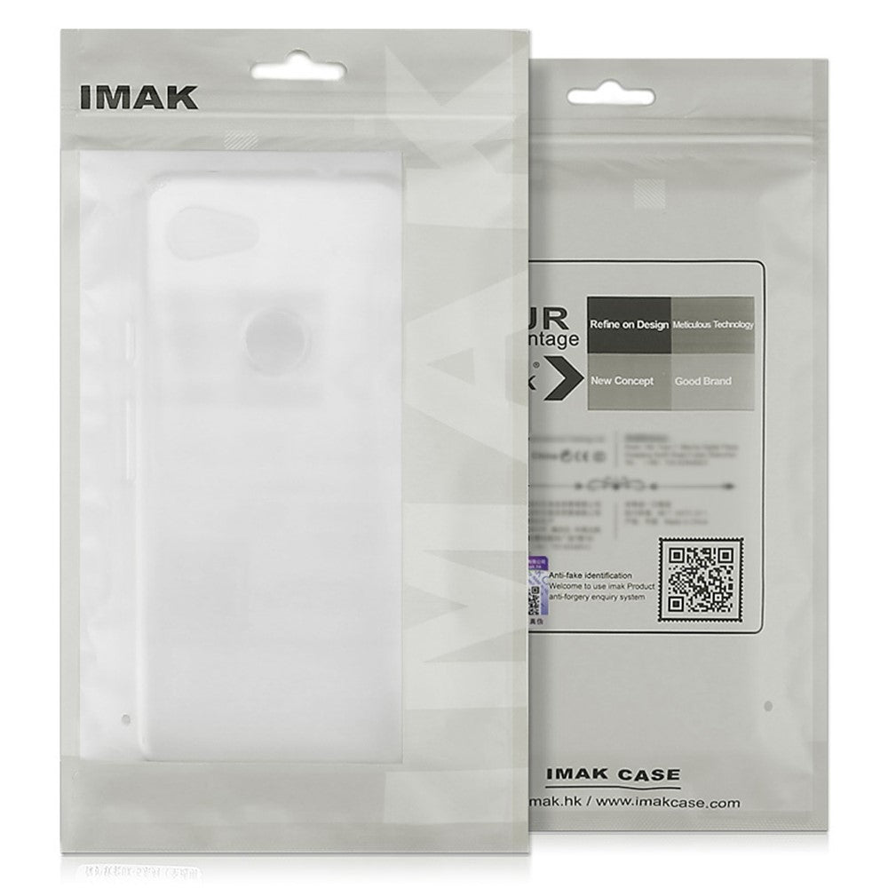 IMAK UX-5 Series Phone Cover for Xiaomi Poco M7 Pro 5G Case Shockproof TPU Clear Slim Back Shell
