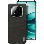IMAK Ruiyi Series for Xiaomi Redmi Note 14 Pro+ 5G Case Fabric Texture Leather+PC Phone Back Cover