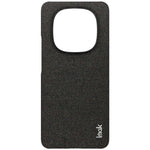 IMAK Ruiyi Series for Xiaomi Redmi Note 14 Pro+ 5G Case Fabric Texture Leather+PC Phone Back Cover