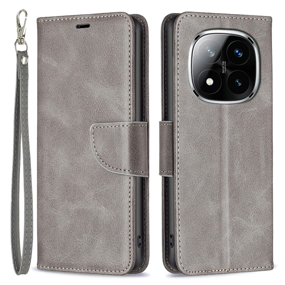 For Xiaomi Redmi Note 14 Pro 4G Case Shockproof PU Leather Cover with Wallet Card Slots