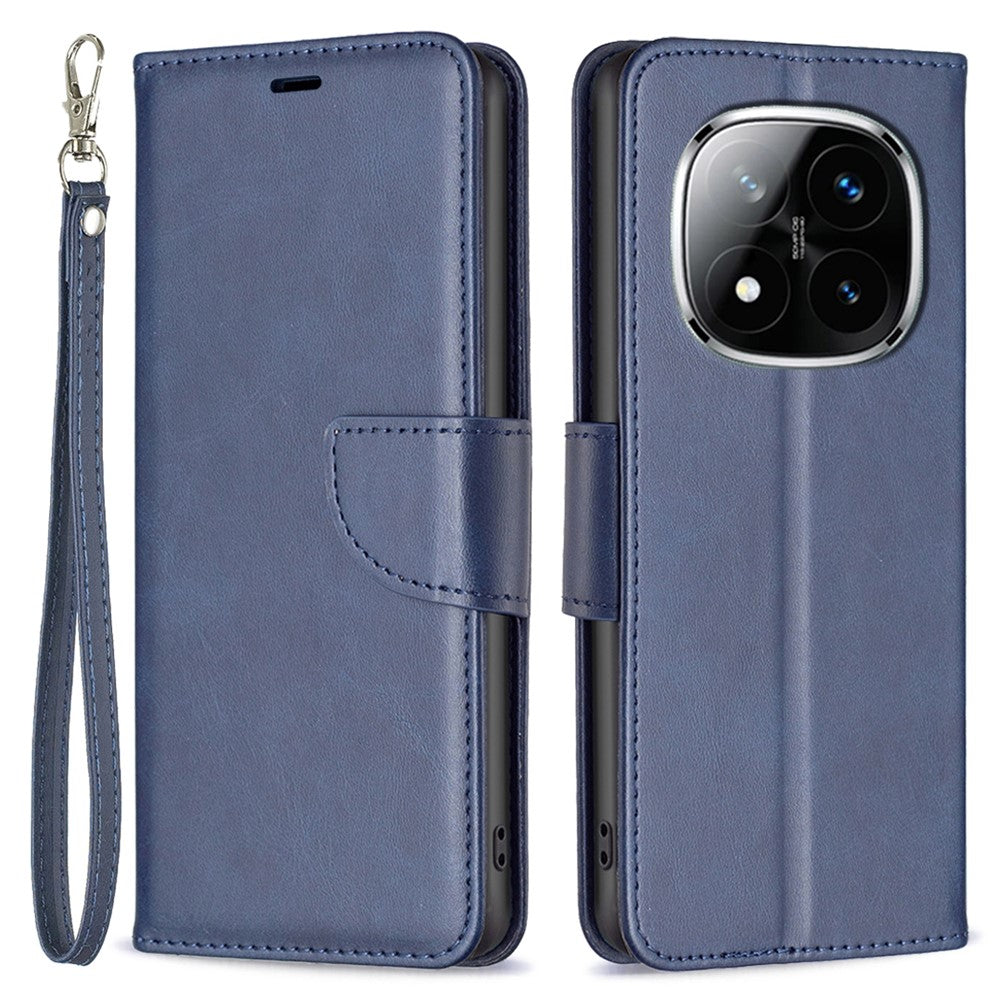 For Xiaomi Redmi Note 14 Pro 4G Case Shockproof PU Leather Cover with Wallet Card Slots