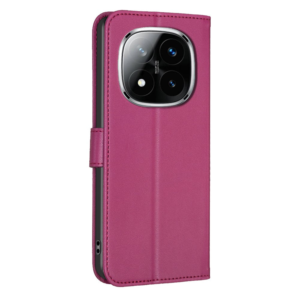 For Xiaomi Redmi Note 14 Pro 4G Case Clover Pattern Wallet Stand View Leather Phone Cover