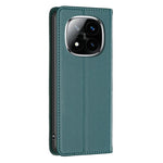 BINFEN COLOR BF18 For Xiaomi Redmi Note 14 Pro 4G Leather Case Card Slots Phone Cover
