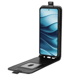 For Xiaomi Redmi Note 14 4G (163.25mm) Case with Card Slots Vertical Flip Leather Phone Cover