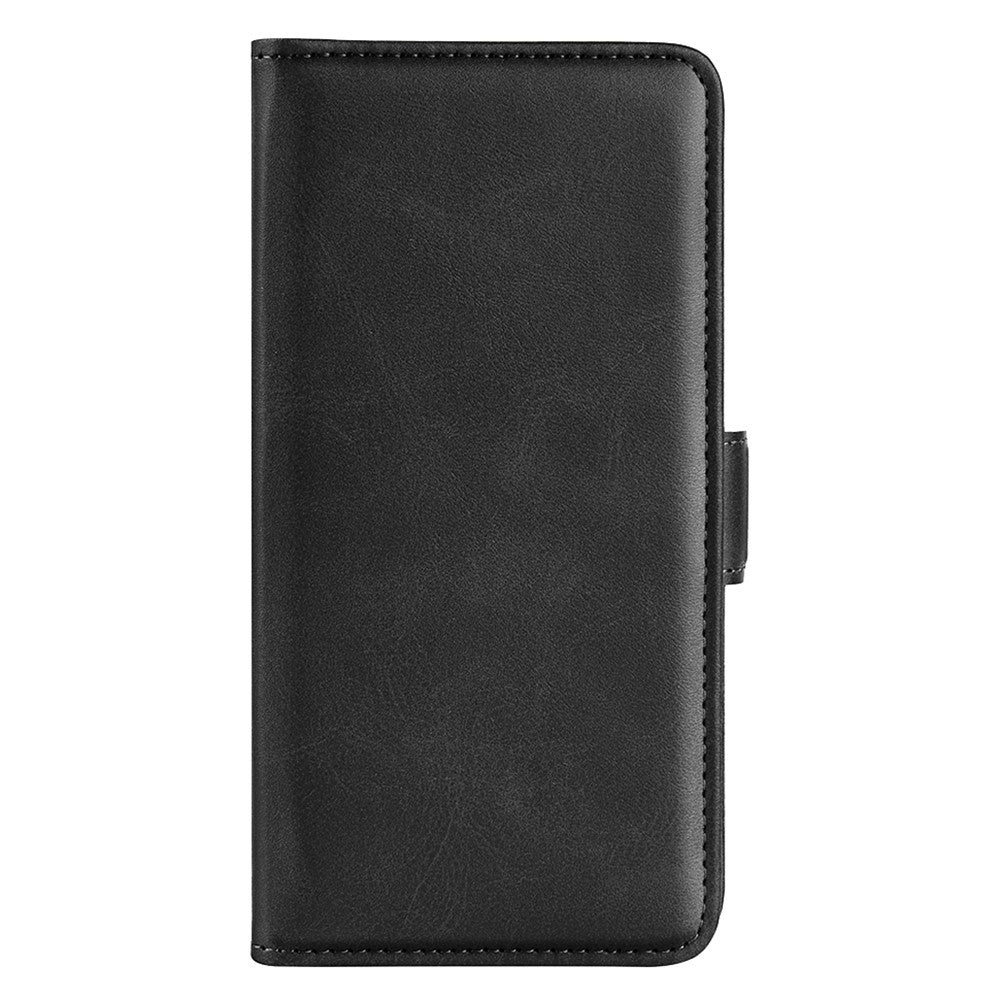 For Xiaomi Redmi Note 14 4G (163.25mm) Stand Case Calf Texture Leather Wallet Phone Cover