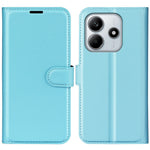 For Xiaomi Redmi Note 14 4G (163.25mm) Case Litchi Texture Shockproof Leather Wallet Phone Cover