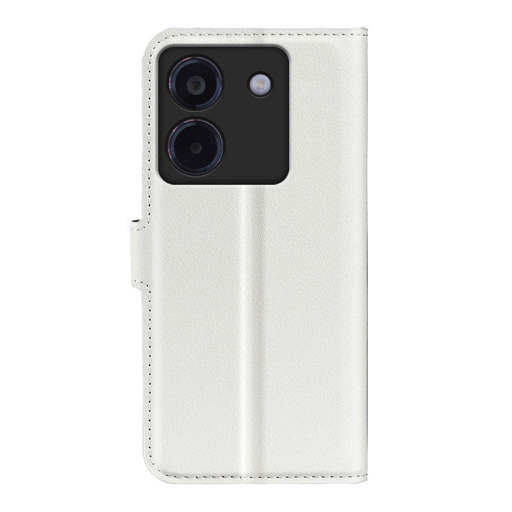 For Xiaomi Poco M7 Pro 5G Case Litchi Texture Shockproof Leather Wallet Phone Cover