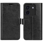 For Xiaomi Poco M7 Pro 5G Wallet Case Crazy Horse Texture Stand Leather Phone Cover
