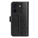 For Xiaomi Poco M7 Pro 5G Wallet Case Crazy Horse Texture Stand Leather Phone Cover