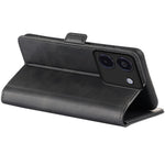 For Xiaomi Poco M7 Pro 5G Stand Case Calf Texture Leather Wallet Phone Cover