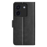 For Xiaomi Poco M7 Pro 5G Stand Case Calf Texture Leather Wallet Phone Cover