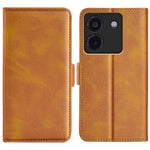 For Xiaomi Poco M7 Pro 5G Stand Case Calf Texture Leather Wallet Phone Cover