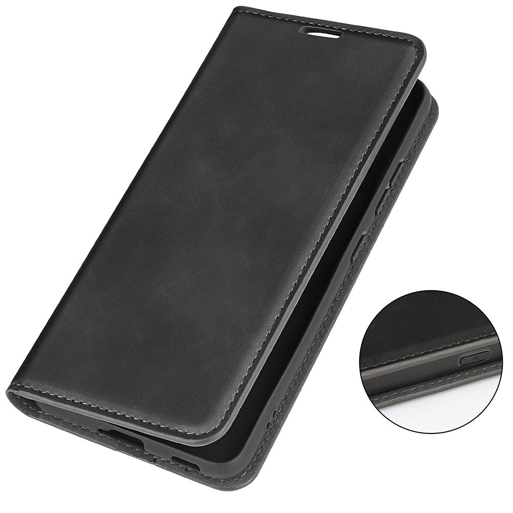 For Xiaomi Poco M7 Pro 5G Case Skin Touch Leather Wallet Phone Cover