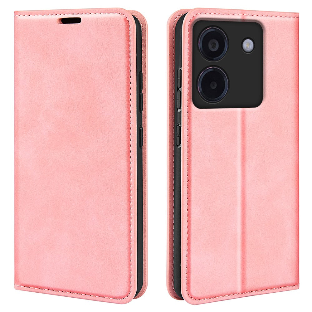 For Xiaomi Poco M7 Pro 5G Case Skin Touch Leather Wallet Phone Cover