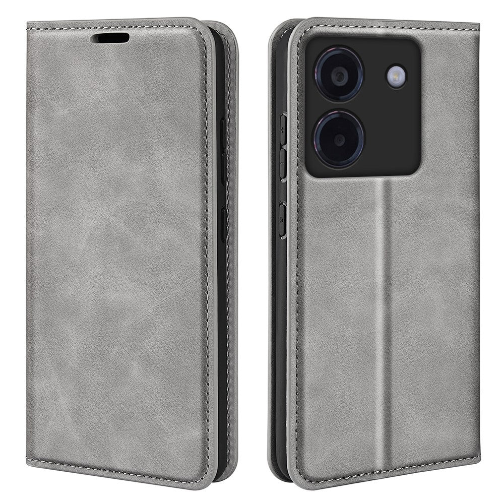 For Xiaomi Poco M7 Pro 5G Case Skin Touch Leather Wallet Phone Cover