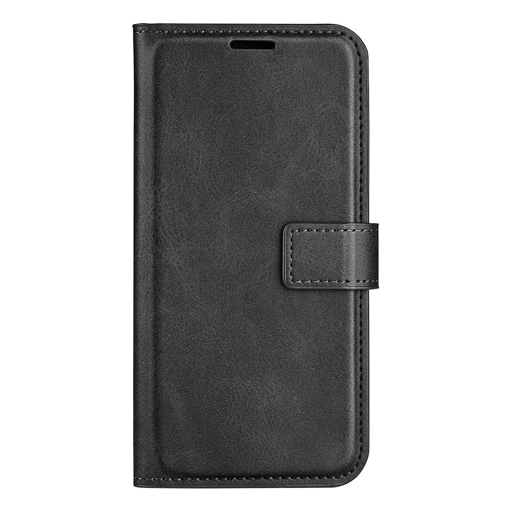 For Xiaomi Poco M7 Pro 5G Stand Case Anti-Scratch Calf Texture Leather Phone Cover