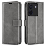 For Xiaomi Poco M7 Pro 5G Stand Case Anti-Scratch Calf Texture Leather Phone Cover