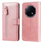 For Oppo F29 Pro 5G (Global) / A5 Pro 5G (China) Case Zipper Wallet Calf Texture PU Leather Phone Cover