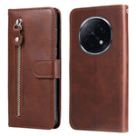 For Oppo F29 Pro 5G (Global) / A5 Pro 5G (China) Case Zipper Wallet Calf Texture PU Leather Phone Cover
