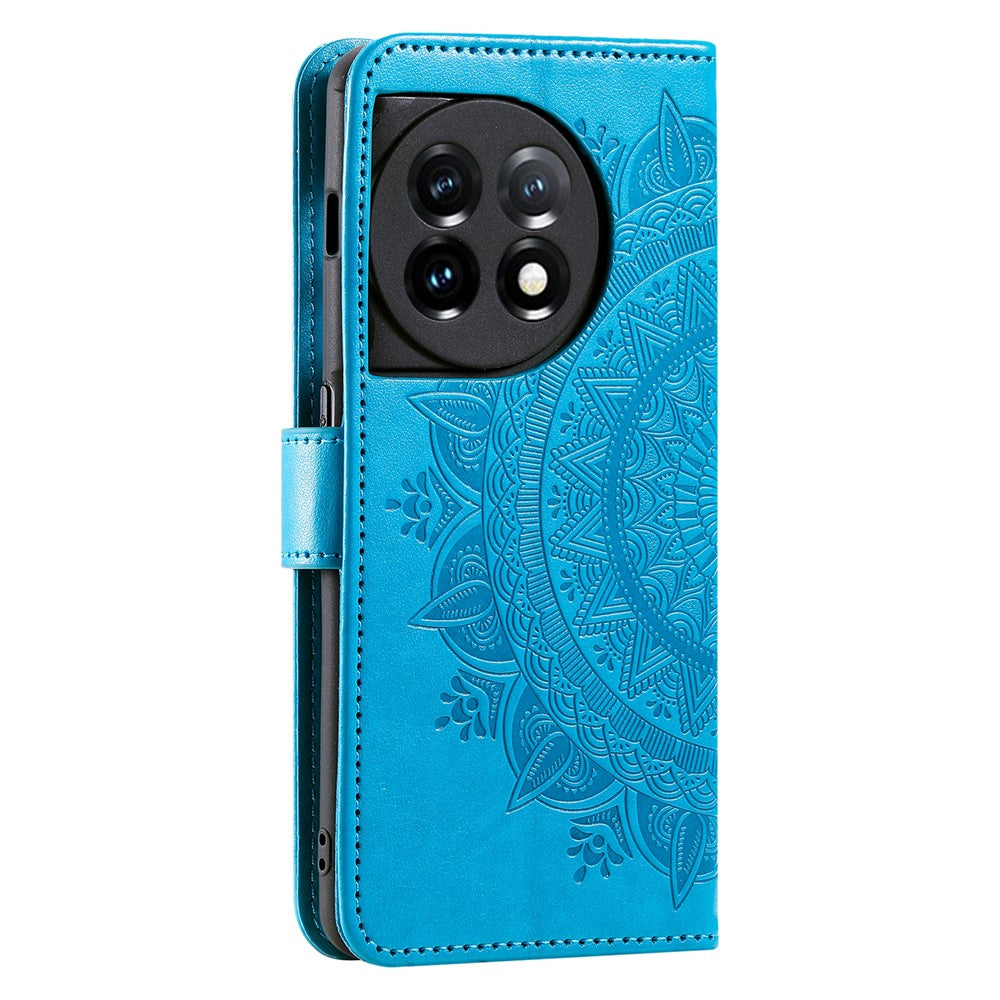 OnePlus 13R 5G stativfodral med tryckt totem PU-läder plånboksfodral