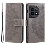 OnePlus 13R 5G stativfodral med tryckt totem PU-läder plånboksfodral