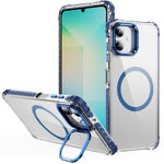 Samsung Galaxy A05 4G Genomskinligt mobilskal med Linsstativ Magnetiskt Skal