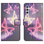 Til Samsung Galaxy A37 5G / A36 5G Etui Mønstertryk PU Læderpung Telefoncover