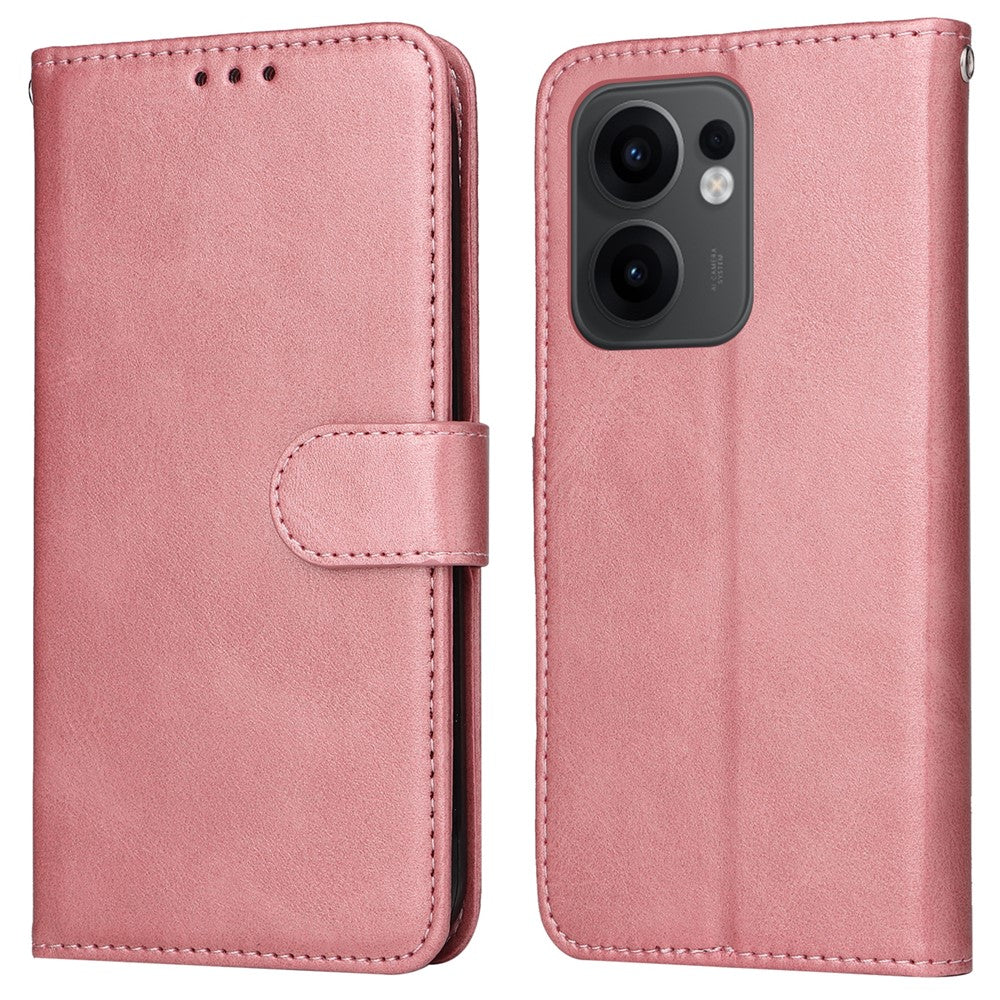 Oppo Reno13 F 5G (Reno 13 FS 5G) / 4G-pungcover i PU-læder, folio-flipcover