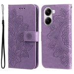 For Xiaomi Poco X7 Pro 5G / Redmi Turbo 4 5G Case Floral Pattern PU Leather Wallet Stand Phone Cover
