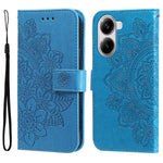 For Xiaomi Poco X7 Pro 5G / Redmi Turbo 4 5G Case Floral Pattern PU Leather Wallet Stand Phone Cover
