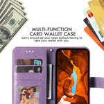 For Xiaomi Redmi Note 14 4G (163.25mm) Case Floral Pattern PU Leather Wallet Stand Phone Cover