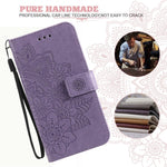 For Xiaomi Redmi Note 14 4G (163.25mm) Case Floral Pattern PU Leather Wallet Stand Phone Cover