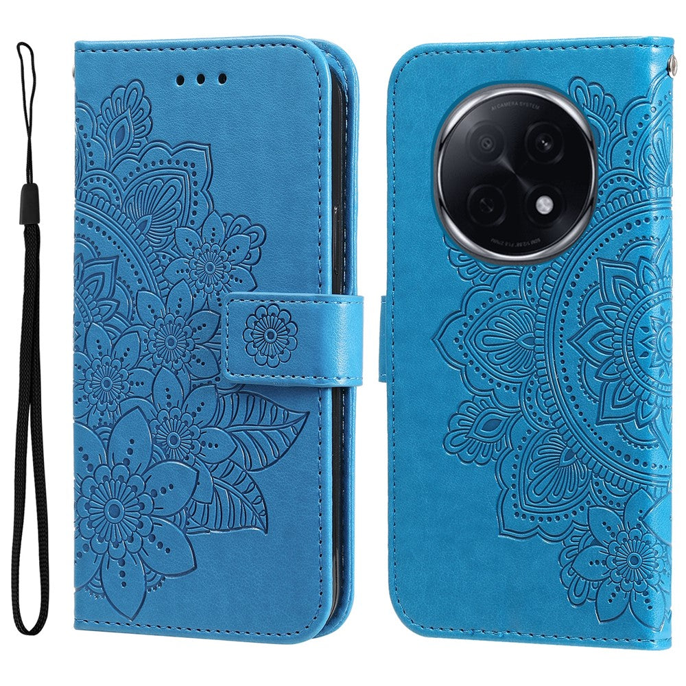For Oppo F29 Pro 5G (Global) / A5 Pro 5G (China) Case Floral Pattern PU Leather Wallet Stand Phone Cover