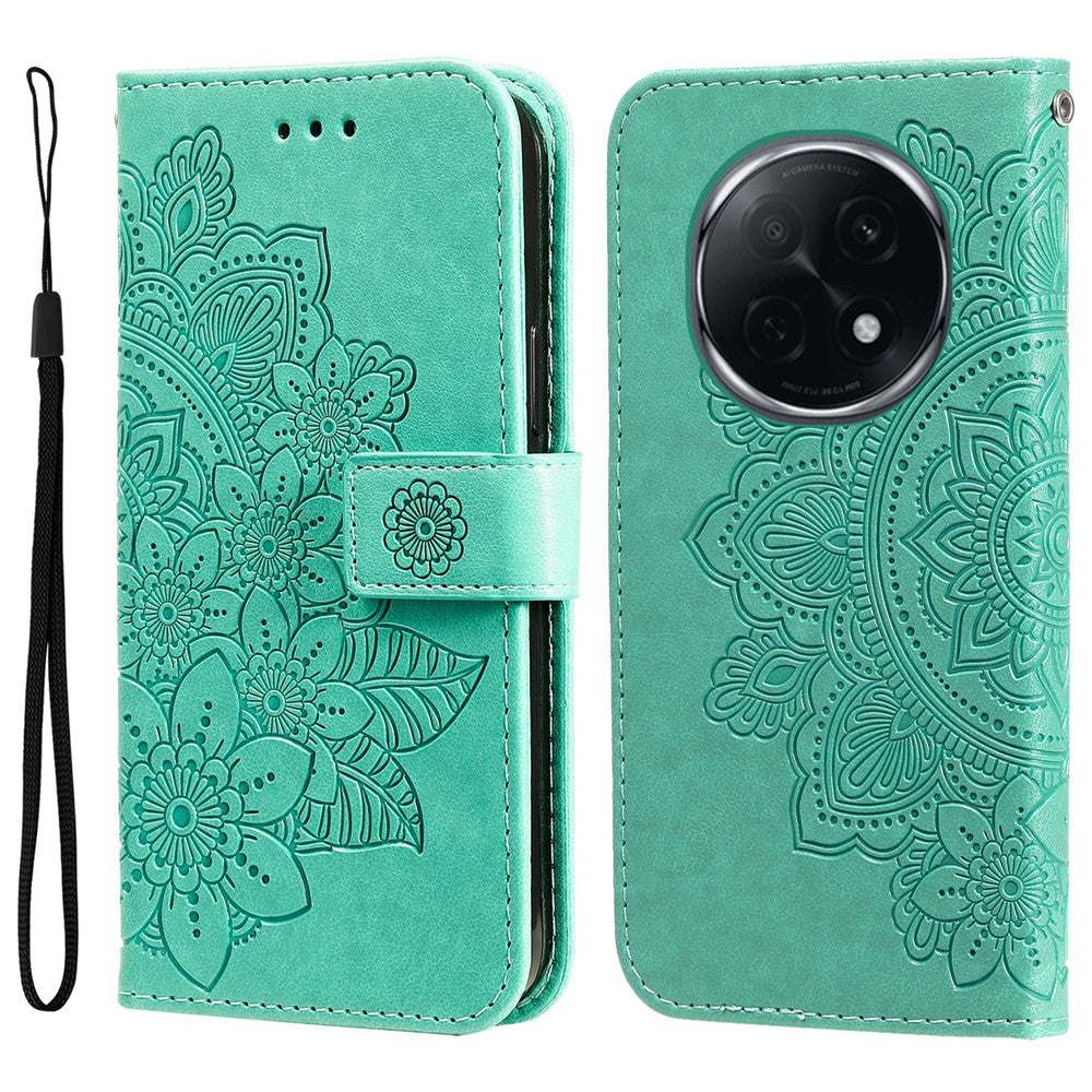 For Oppo F29 Pro 5G (Global) / A5 Pro 5G (China) Case Floral Pattern PU Leather Wallet Stand Phone Cover