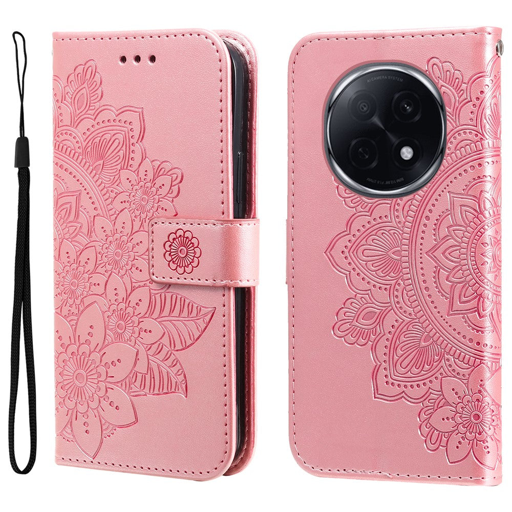 For Oppo F29 Pro 5G (Global) / A5 Pro 5G (China) Case Floral Pattern PU Leather Wallet Stand Phone Cover