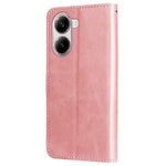 For Xiaomi Poco X7 Pro 5G / Redmi Turbo 4 5G Case Zipper Wallet Calf Texture PU Leather Phone Cover