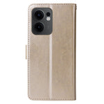 For Oppo Reno13 F 5G (Reno 13 FS 5G) / 4G Leather Case Butterfly Floral Imprint Wallet Stand Cover