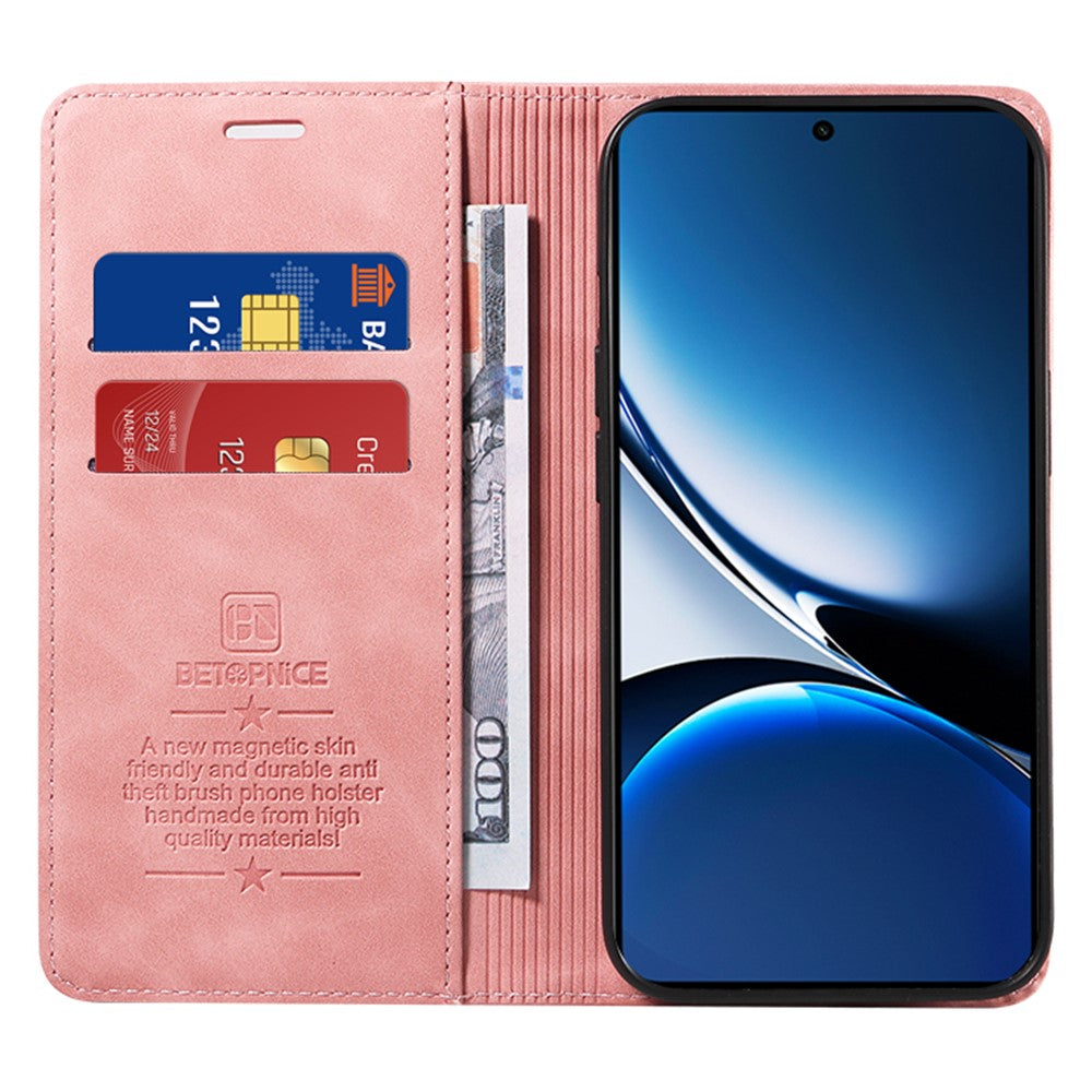 BETOPNICE 003 For Xiaomi Redmi Turbo 4 5G / Poco X7 Pro 5G Wallet Case Leather Phone Cover with Stand