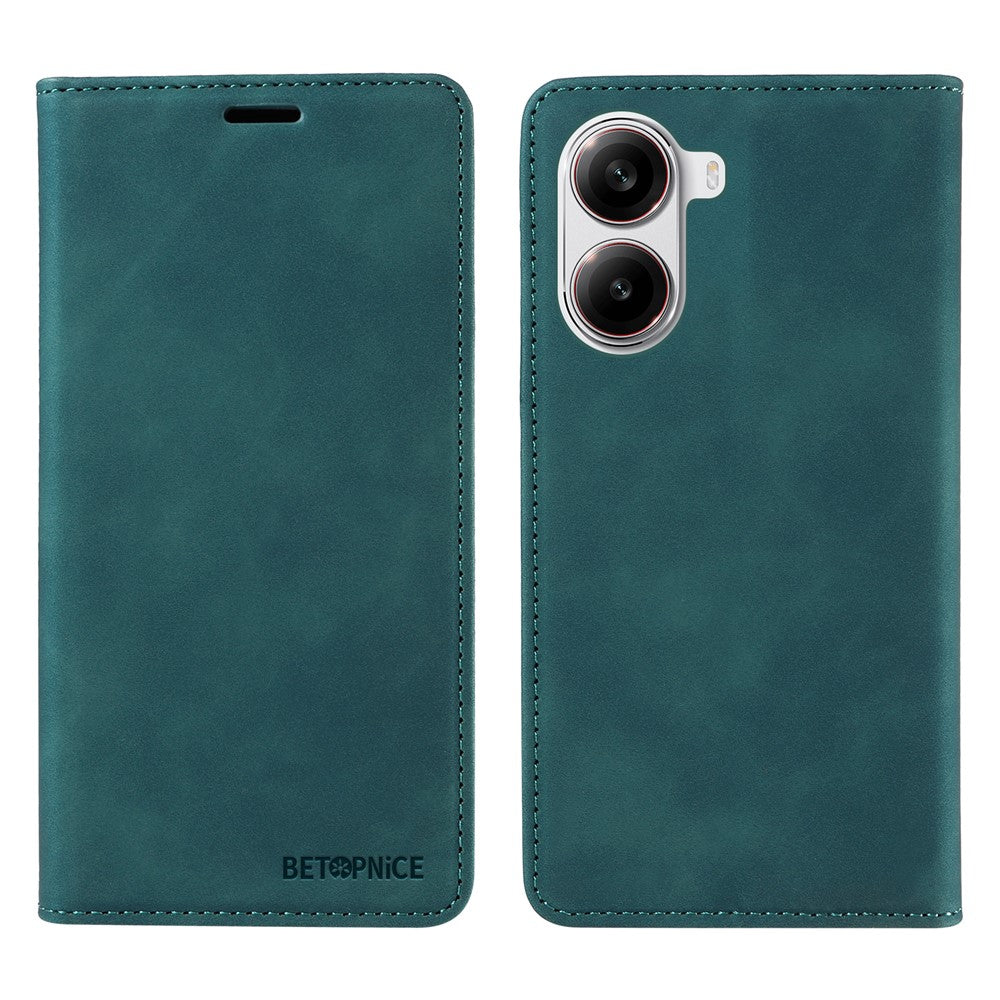 BETOPNICE 003 For Xiaomi Redmi Turbo 4 5G / Poco X7 Pro 5G Wallet Case Leather Phone Cover with Stand