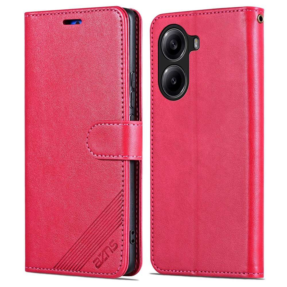 AZNS For Xiaomi Redmi Turbo 4 5G  /  Poco X7 Pro 5G Case Anti-Scratch PU Leather Stand Wallet Phone Cover