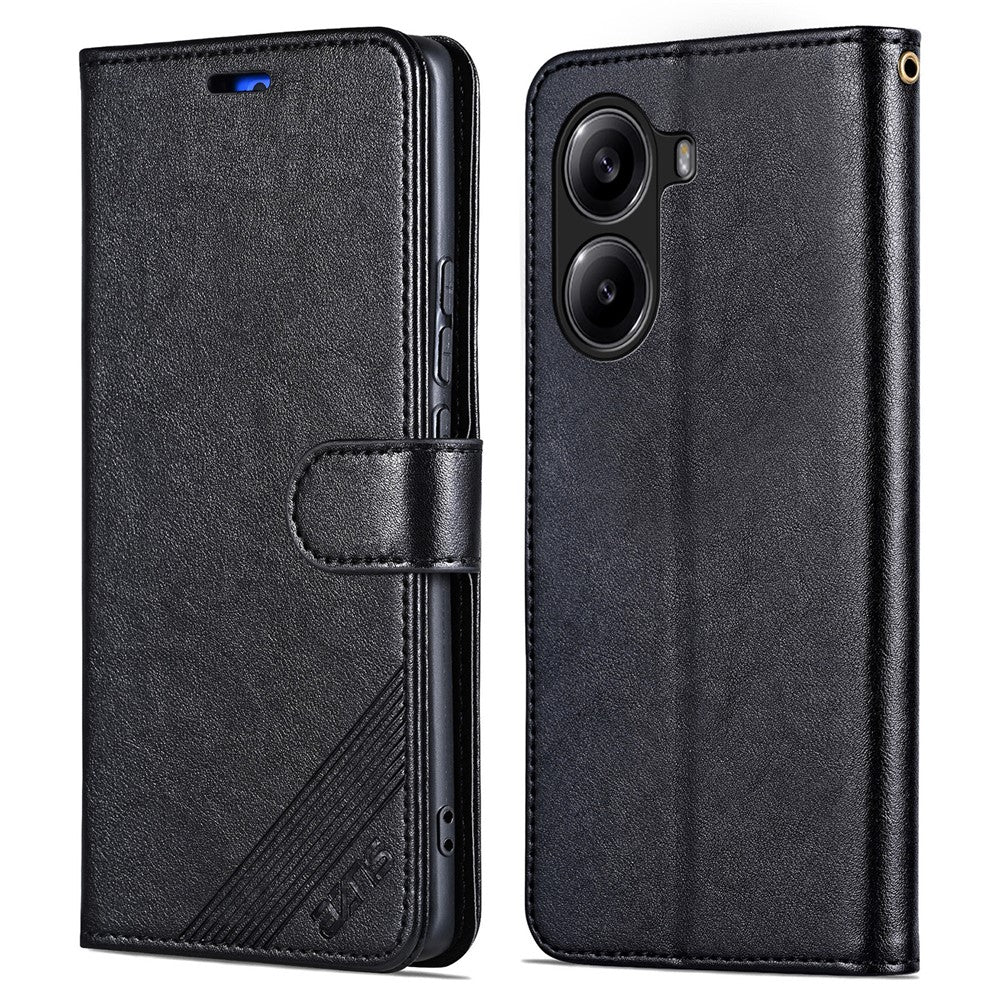 AZNS For Xiaomi Redmi Turbo 4 5G  /  Poco X7 Pro 5G Case Anti-Scratch PU Leather Stand Wallet Phone Cover